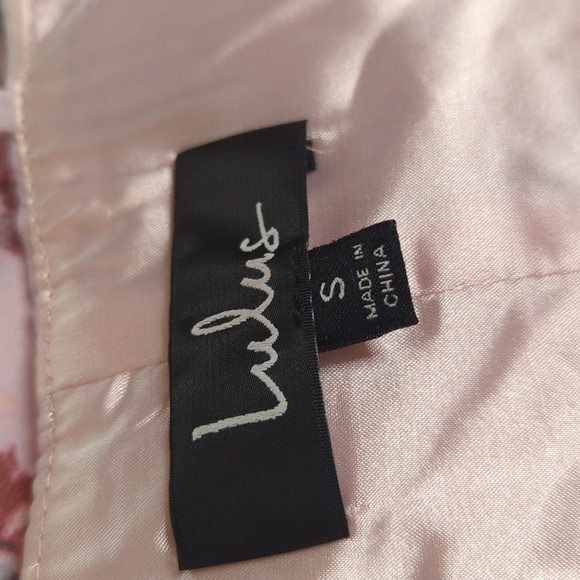 Lulus Elegantly Inclined Lavender Floral Print Wrap Maxi Dress S - Picture 14 of 16